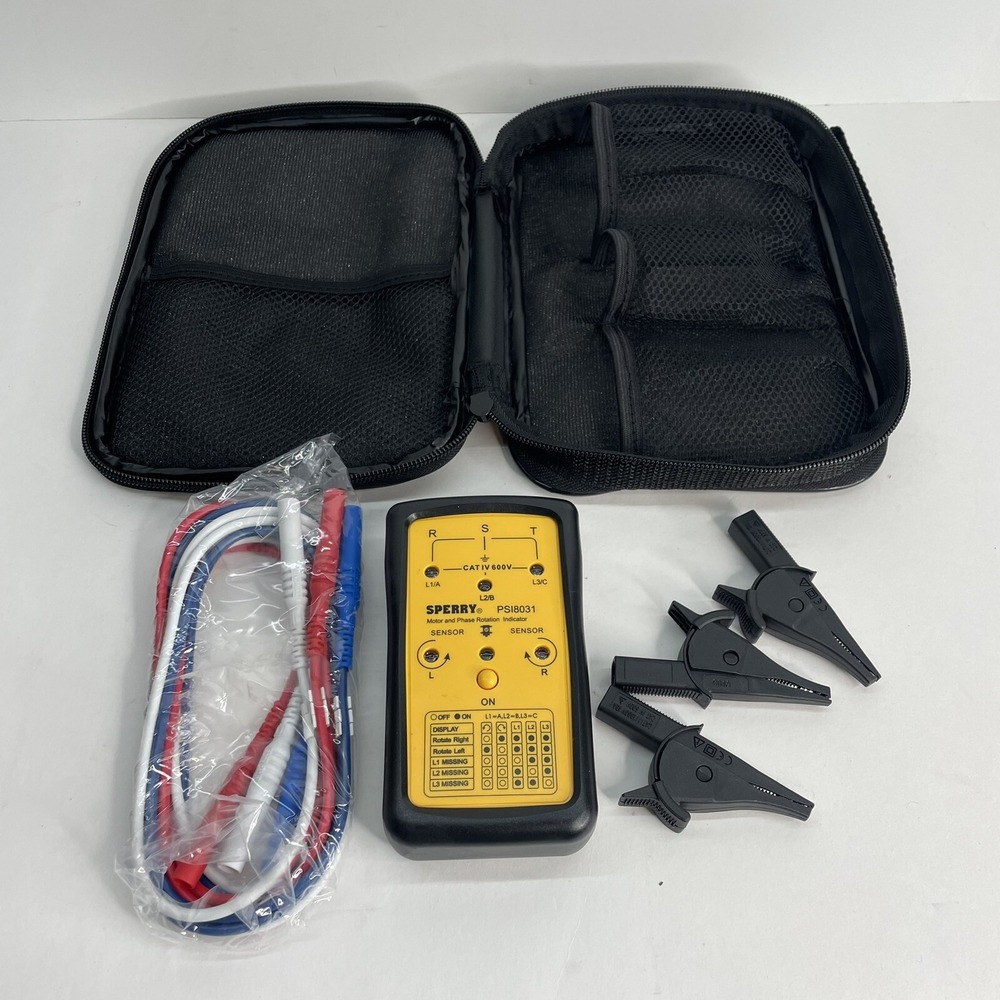 Sperry Phase Sequence Indicator‎ PSI8031 New With Out Box